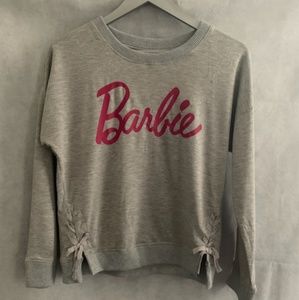 Barbie Girls longslevees top size L NWT